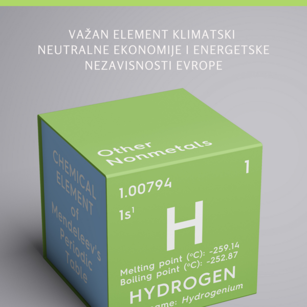 Zeleni hidrogen- važan element klimatski neutralne ekonomije i energetske nezavnosti Evrope